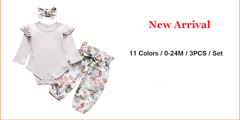 3Pcs Newborn /Baby Girl Clothes 3Pcs Newborn /Baby Girl Clothes