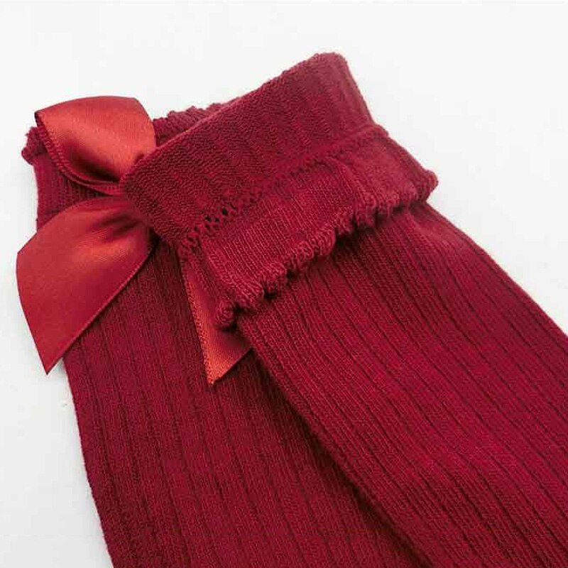 Socks for Baby Girls  Non-slip Cotton Knee High Long Socks for Baby Girls  Non-slip Cotton Knee High Long