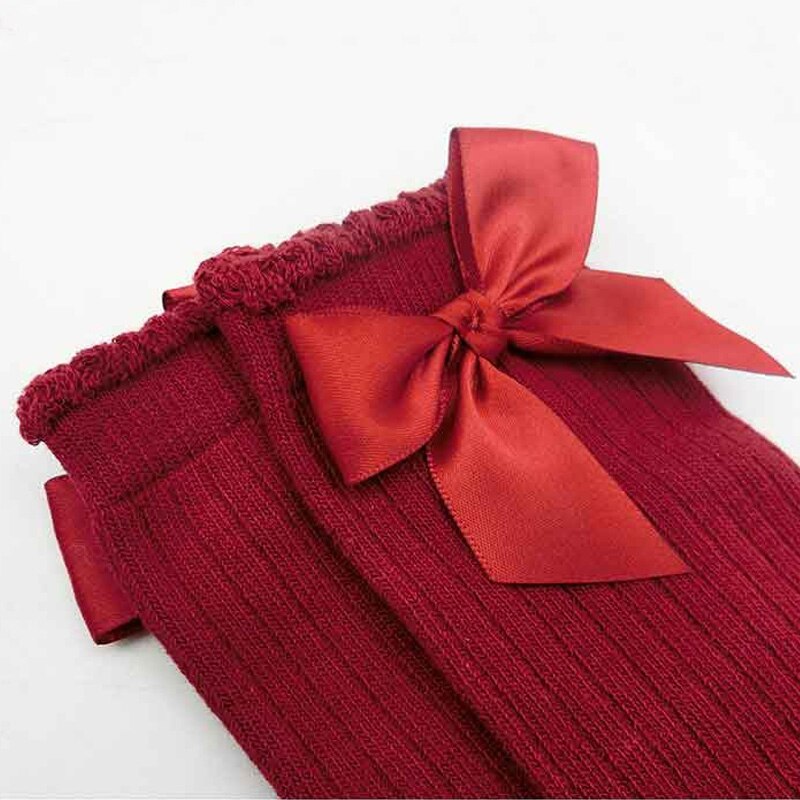 Socks for Baby Girls  Non-slip Cotton Knee High Long Socks for Baby Girls  Non-slip Cotton Knee High Long