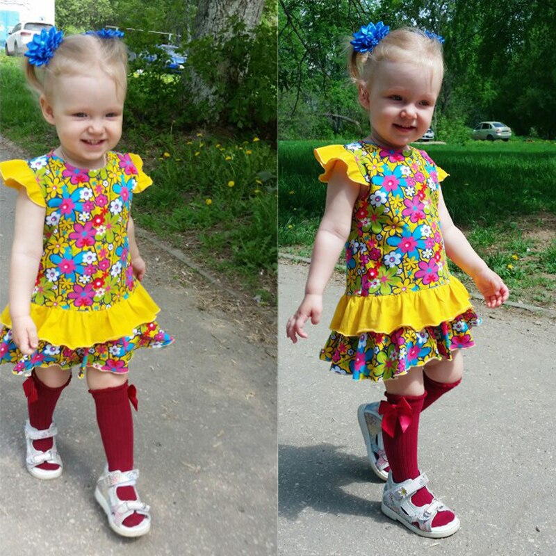 Socks for Baby Girls  Non-slip Cotton Knee High Long Socks for Baby Girls  Non-slip Cotton Knee High Long