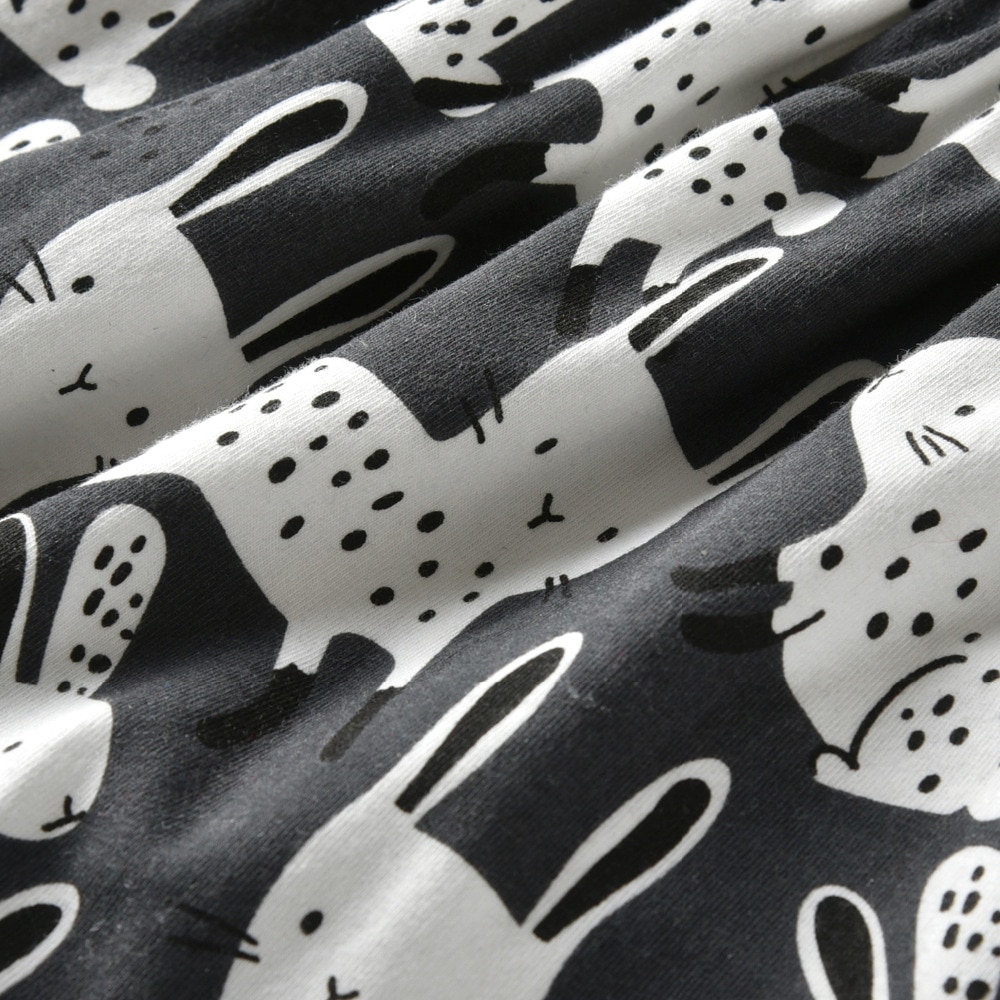 Baby Girl's Printed Sweatshirt, Pants and Headband 3 Pcs Set Baby Girl's Printed Sweatshirt, Pants and Headband 3 Pcs Set