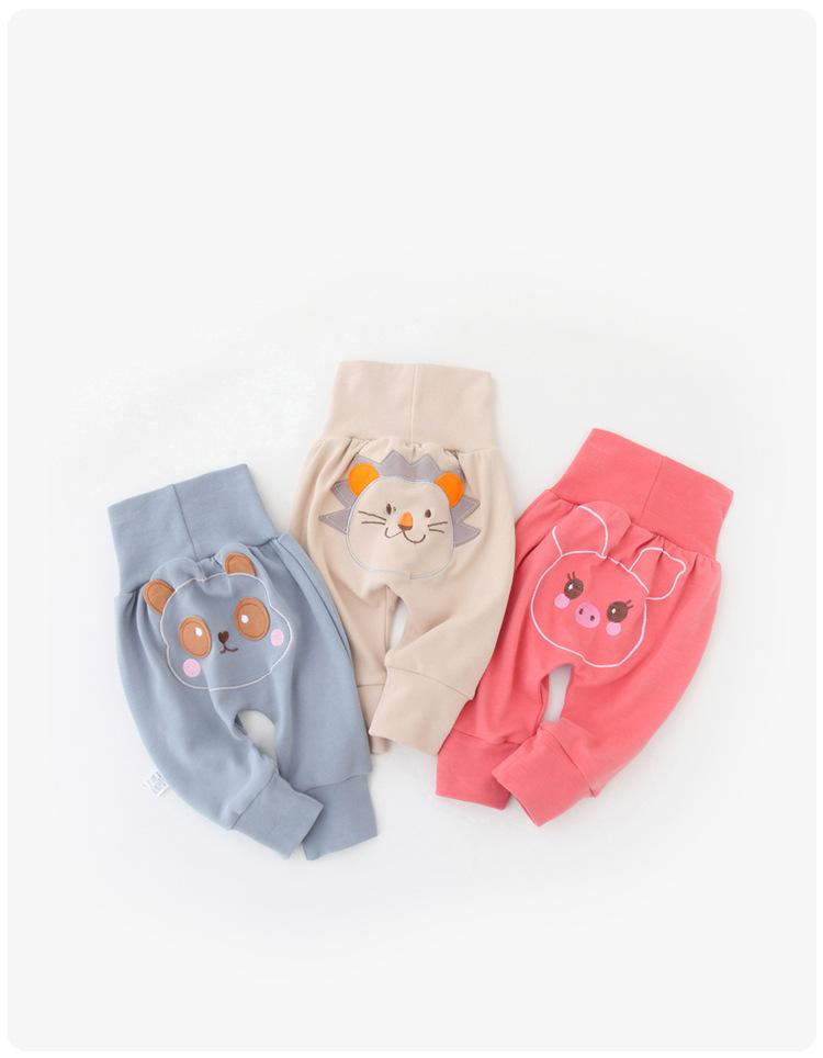 Cartoon Animals Themed Unisex Baby Pants Cartoon Animals Themed Unisex Baby Pants