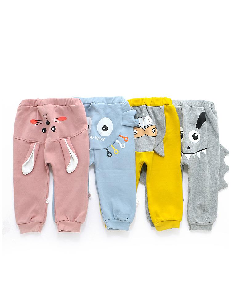 Cartoon Animals Themed Unisex Baby Pants Cartoon Animals Themed Unisex Baby Pants