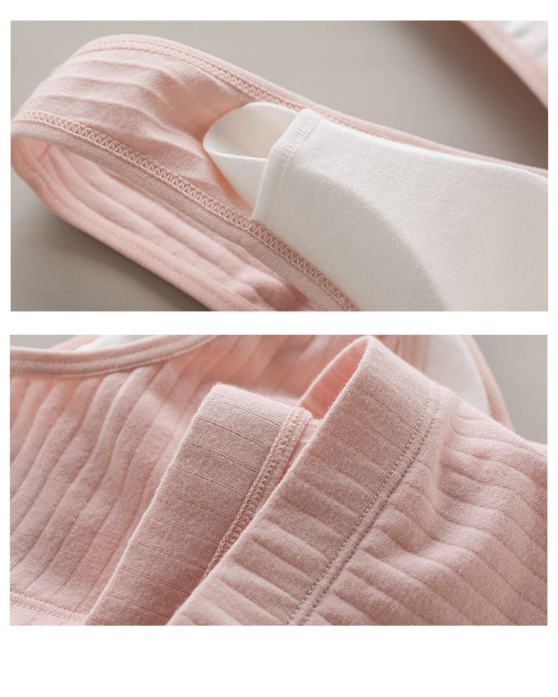 Breathable Cotton Breastfeeding Bra for Women Breathable Cotton Breastfeeding Bra for Women