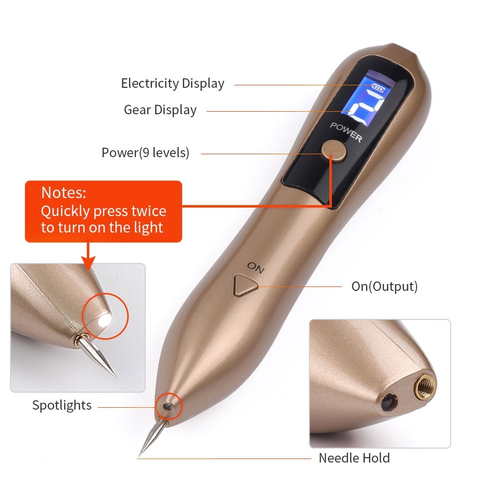 Mole  Removal Laser Plasma Pen  Facial Machine