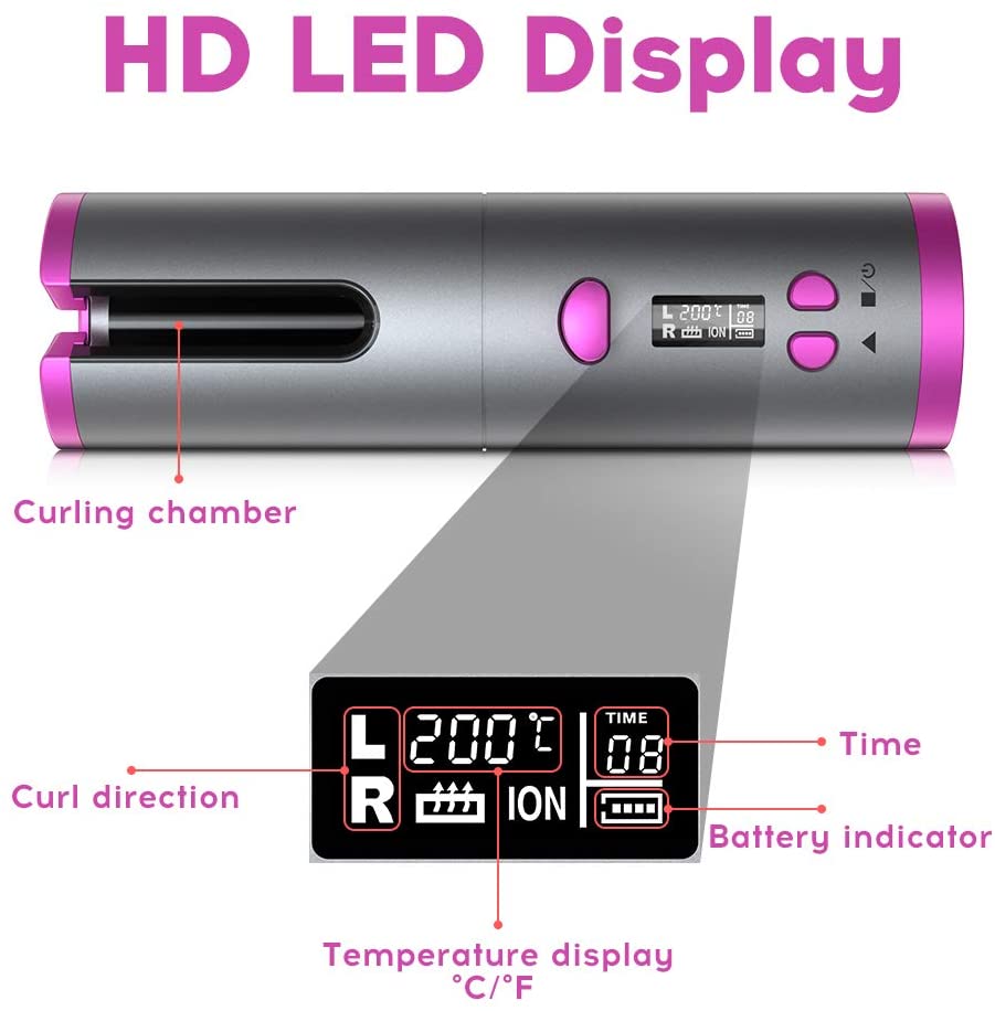 Auto Cordless Hair Curler Auto Cordless Hair Curler