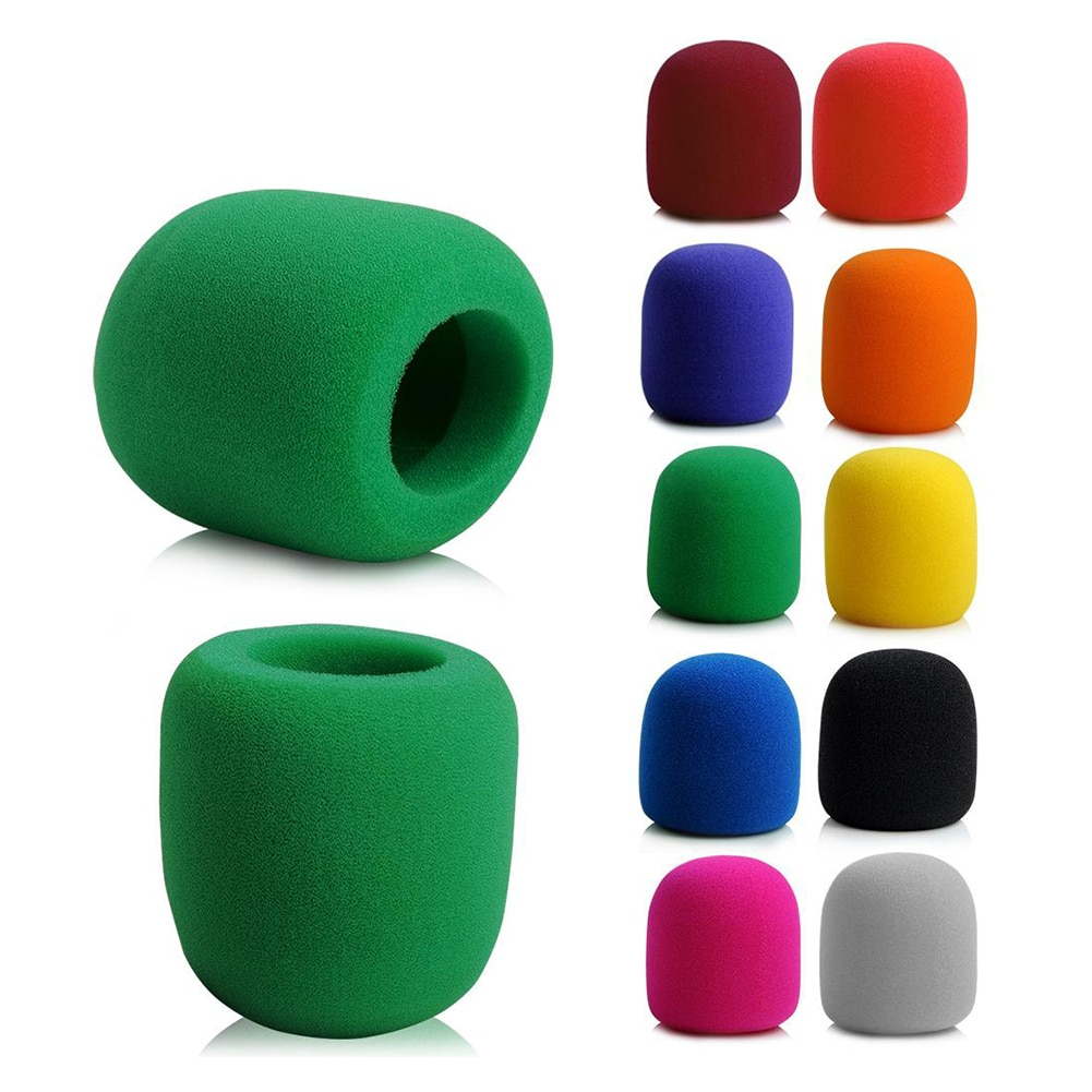 Colorful Windproof Microphone Foam Cover