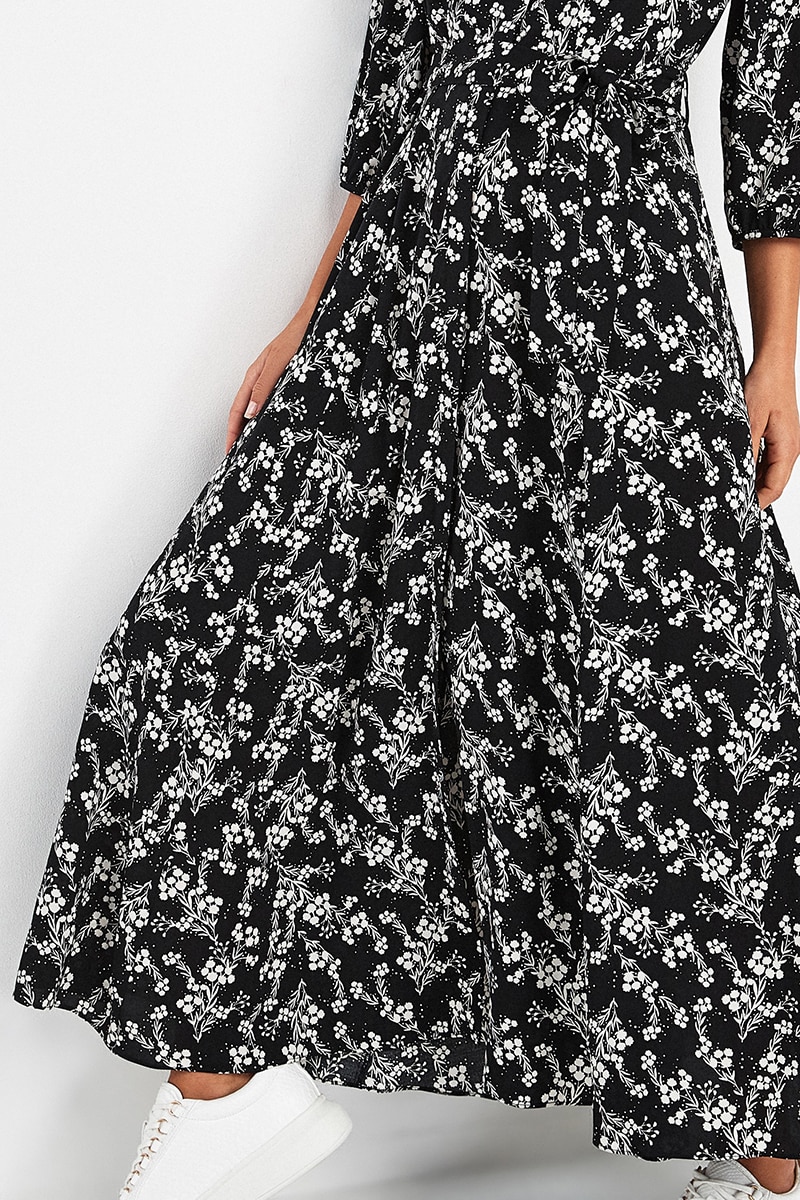 Floral Print Maxi Dress