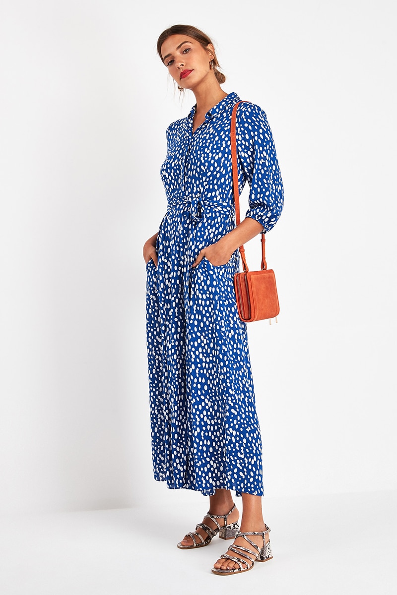Floral Print Maxi Dress