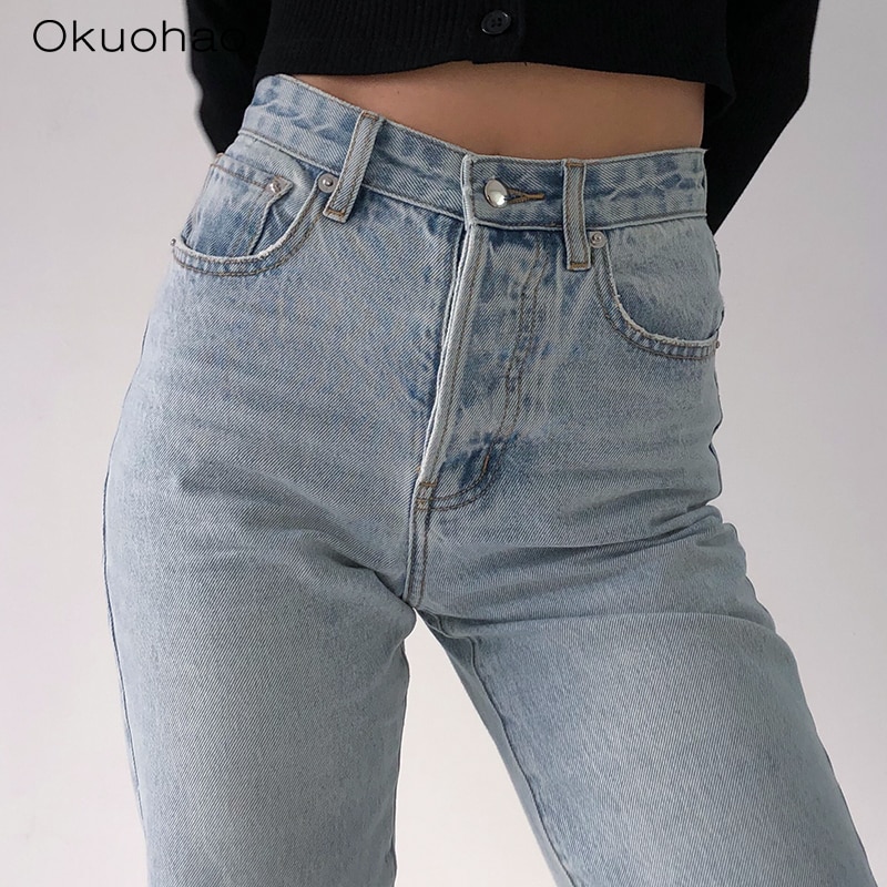 High Waist Loose Comfortable Jeans High Waist Loose Comfortable Jeans