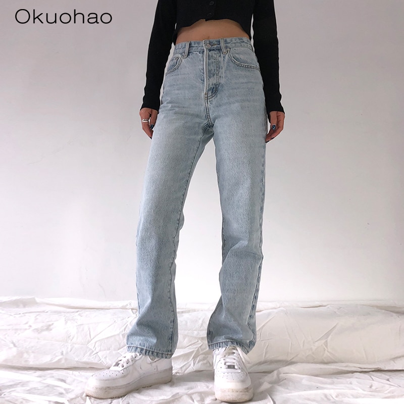 High Waist Loose Comfortable Jeans High Waist Loose Comfortable Jeans