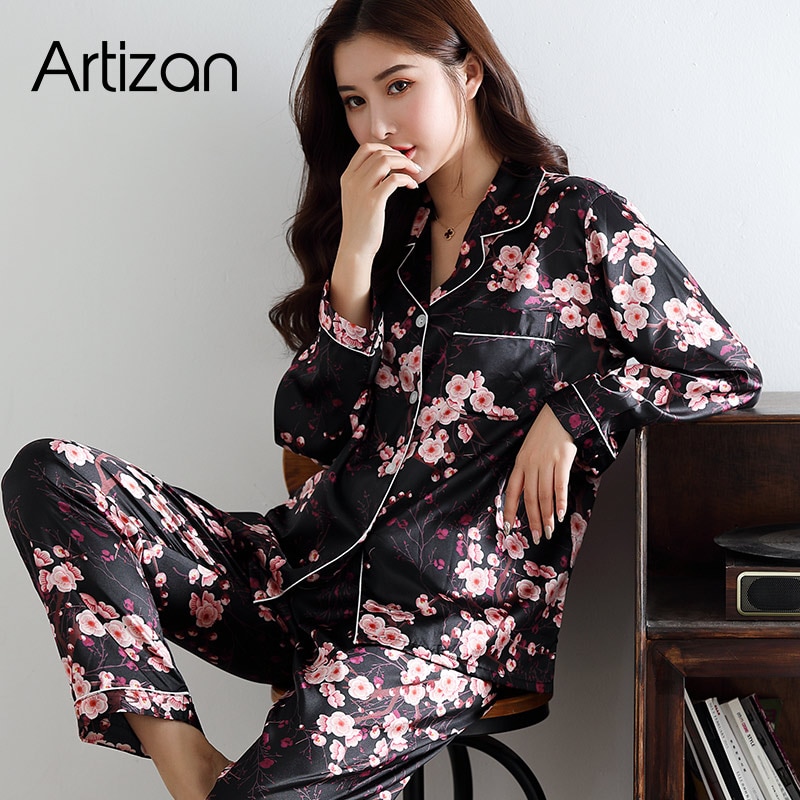Women's Silk Set pyjamas