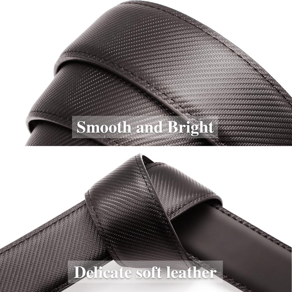 Men leather belt automatic buckle Men leather belt automatic buckle