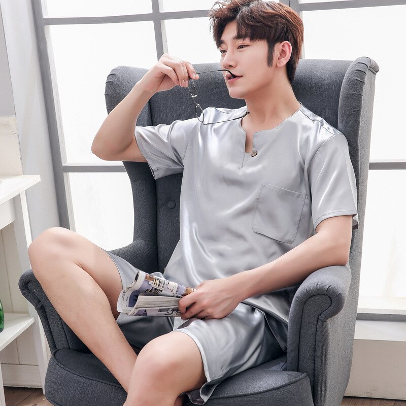 T-shirt & Shorts Male Sleepwear