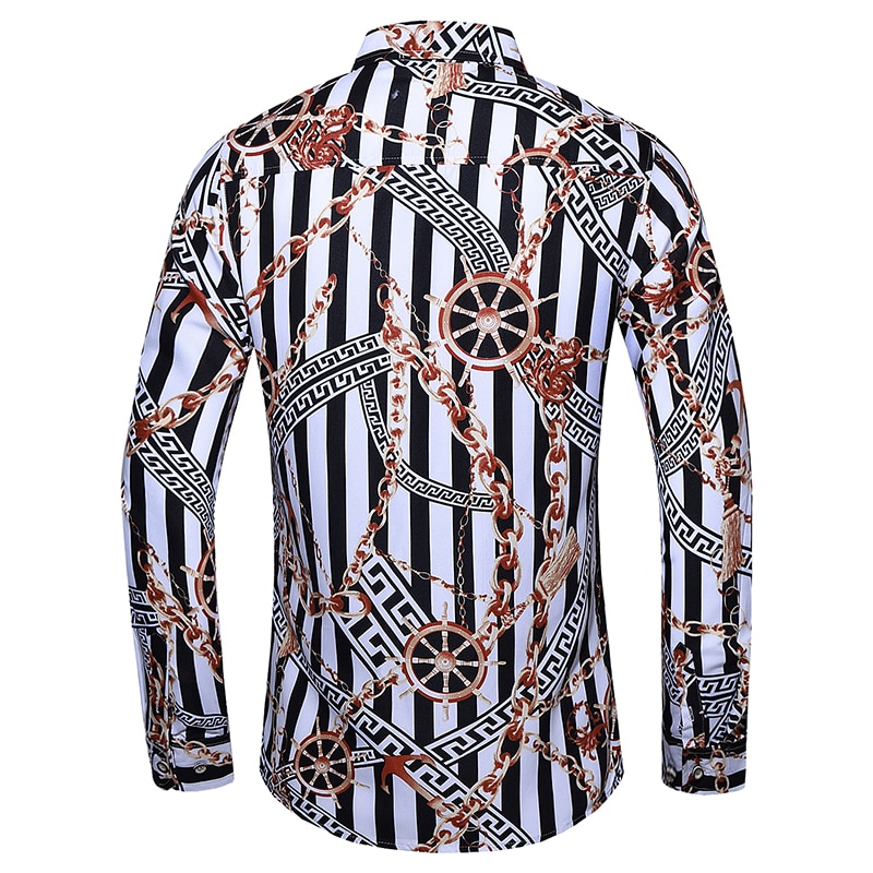 Printed Long Sleeve Shirts