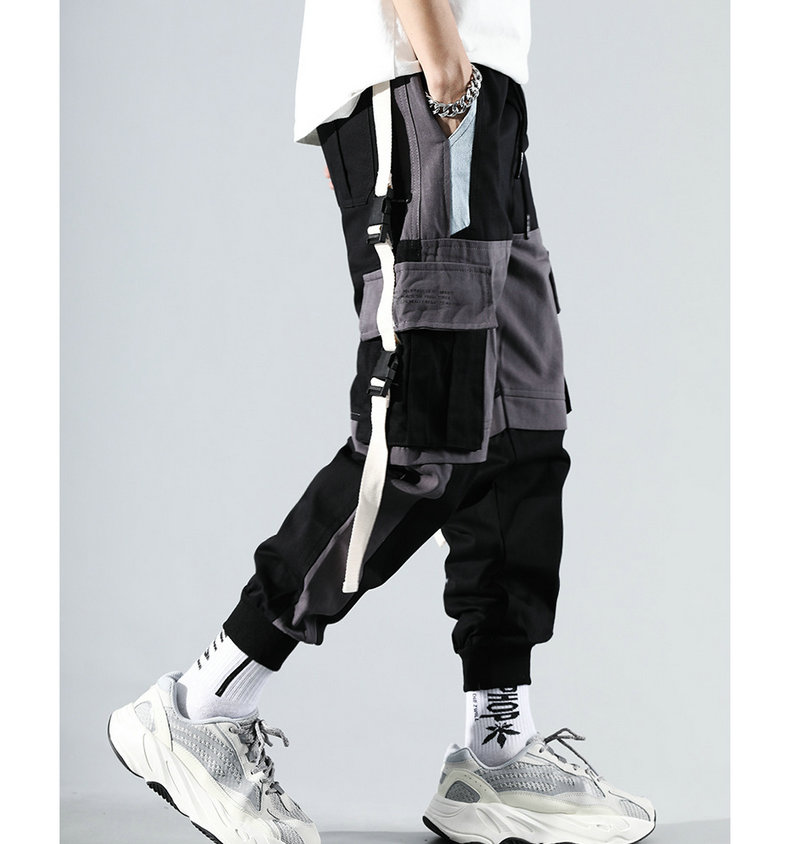Streetwear Pockets Trousers