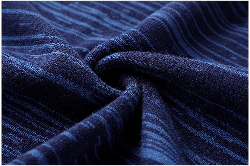 Mixed Color Pullovers /O-Neck