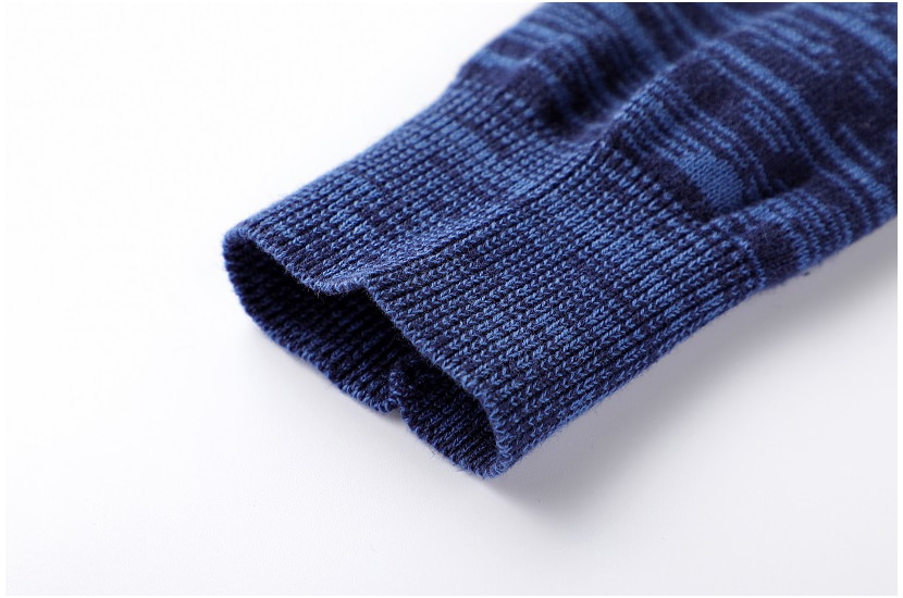 Mixed Color Pullovers /O-Neck