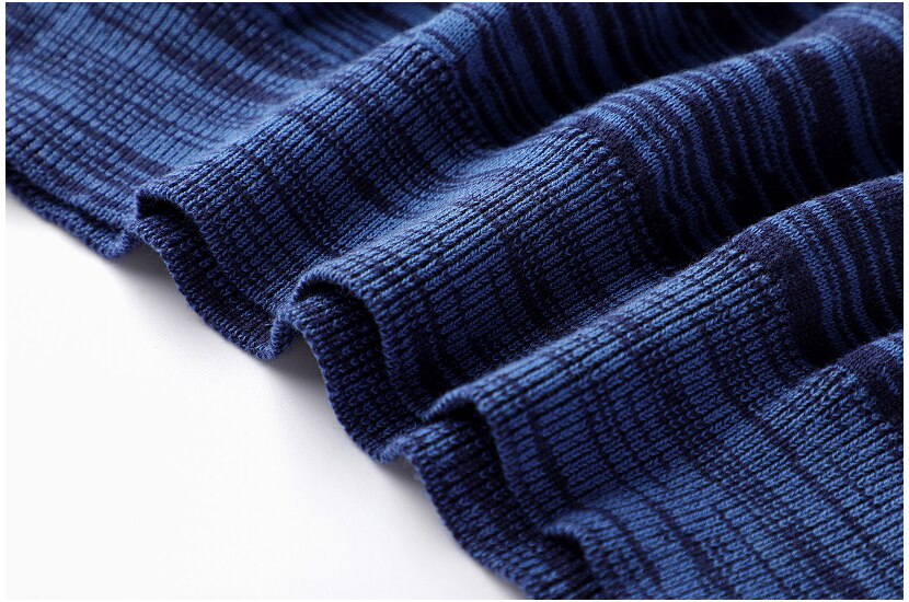 Mixed Color Pullovers /O-Neck