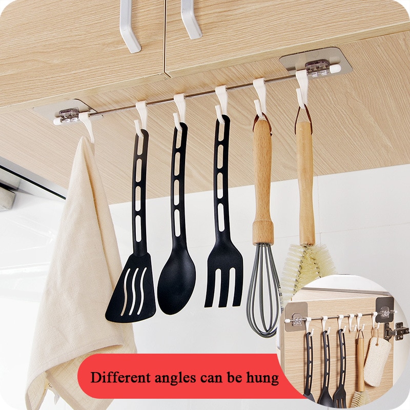 6 Hook Home Organizer Storage Rack 6 Hook Home Organizer Storage Rack