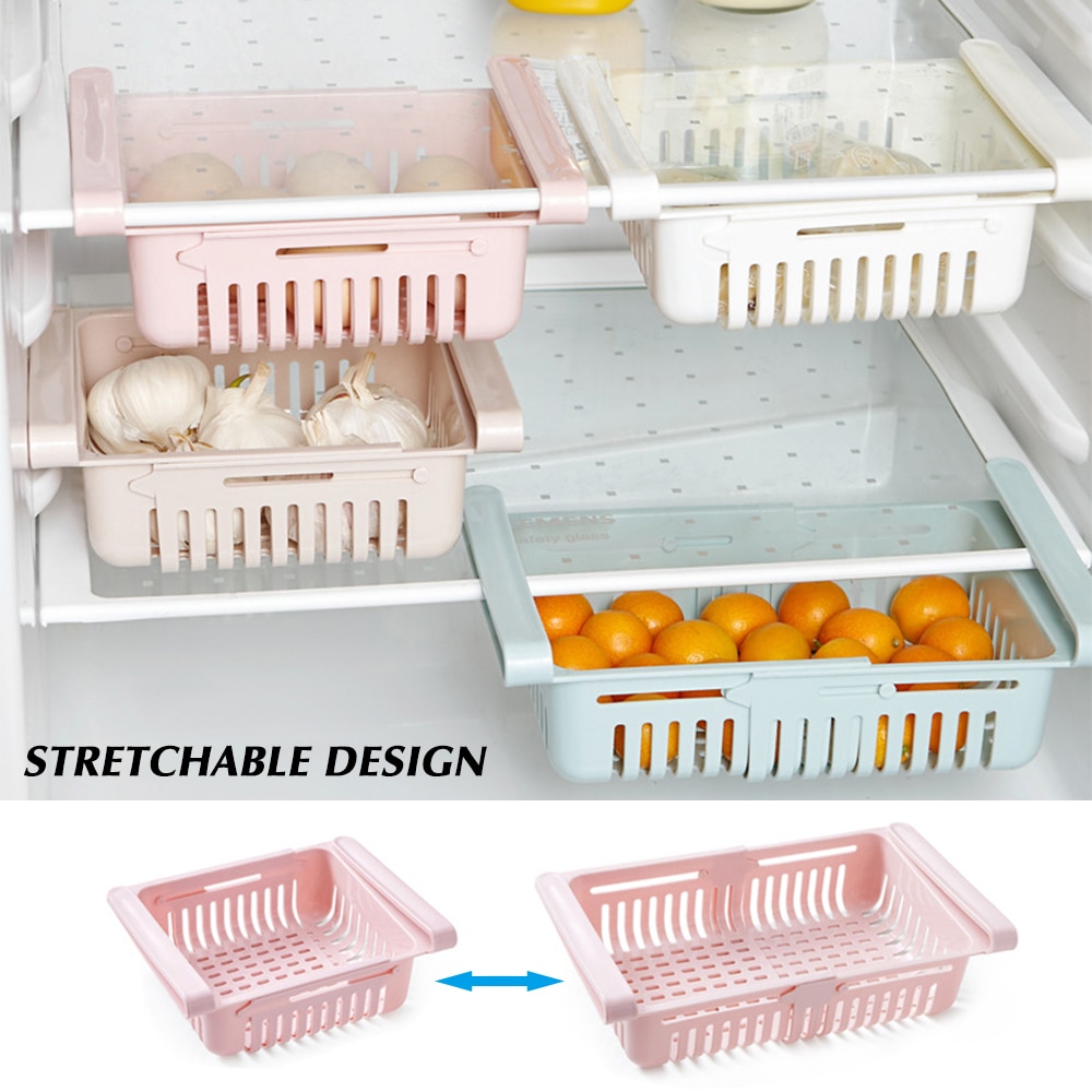 Refrigerator Stretchable Organizer Refrigerator Stretchable Organizer