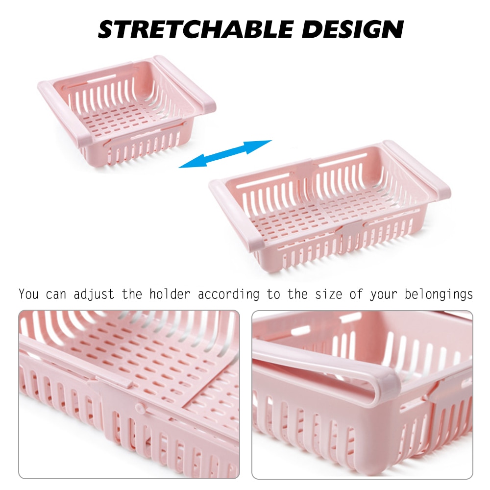 Refrigerator Stretchable Organizer Refrigerator Stretchable Organizer
