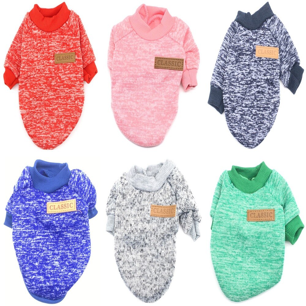 Classic Warm Dog Clothes ( Puppy Pet Cat )