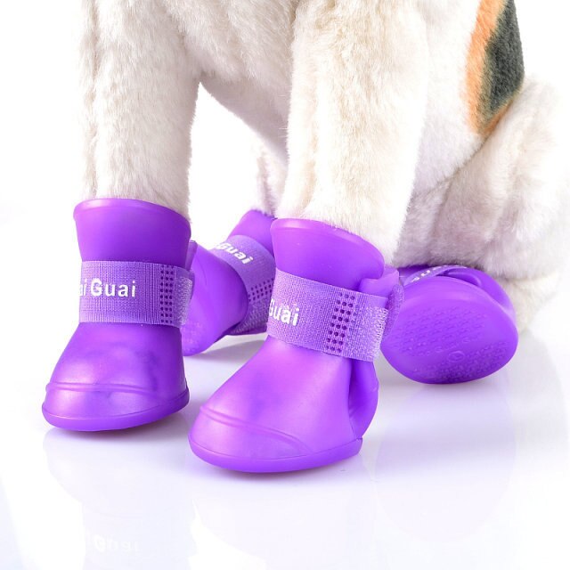 Pet Rain Shoes/  Portable Anti Slip Waterproof