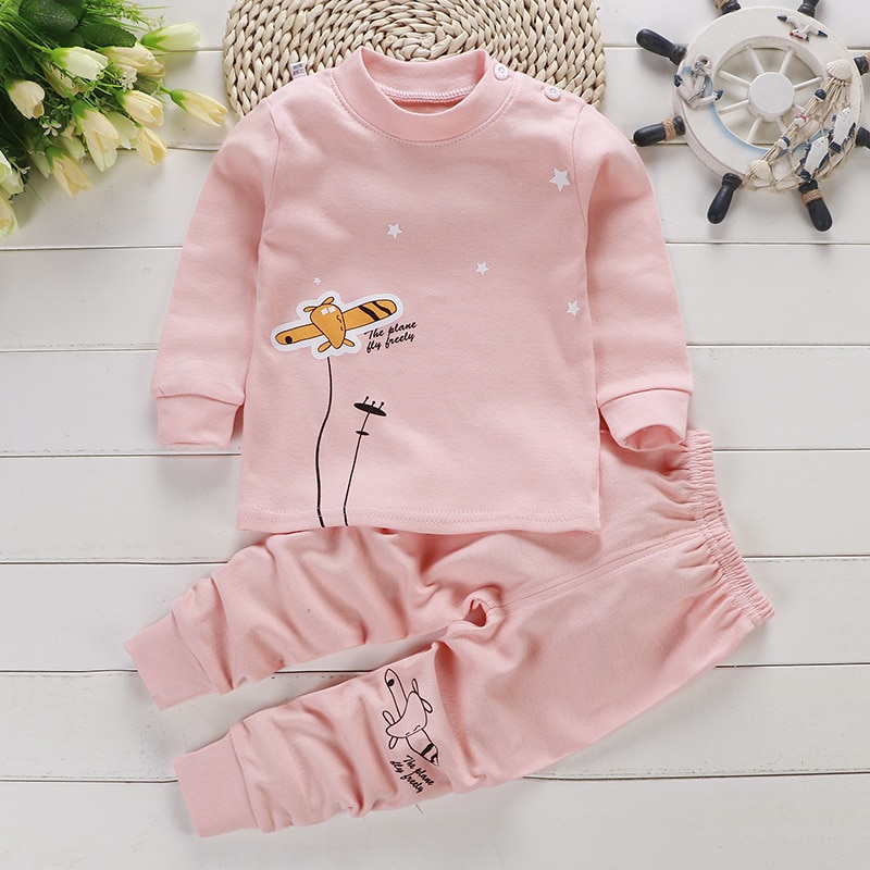 2pcs Long-Sleeve T-Shirt + Pant Suit Girls 2pcs Long-Sleeve T-Shirt + Pant Suit Girls