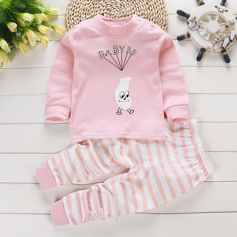 2pcs Long-Sleeve T-Shirt + Pant Suit Girls 2pcs Long-Sleeve T-Shirt + Pant Suit Girls