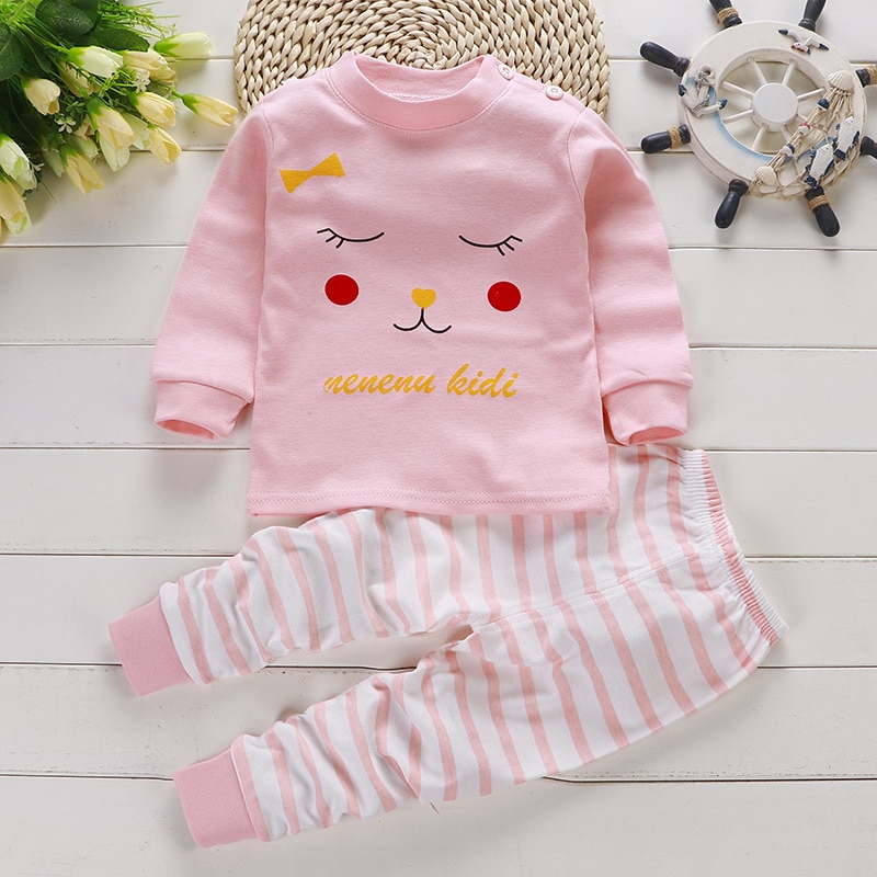 2pcs Long-Sleeve T-Shirt + Pant Suit Girls 2pcs Long-Sleeve T-Shirt + Pant Suit Girls