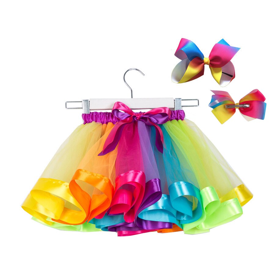 Bow+Tutu Skirt   Girls 12M-8T