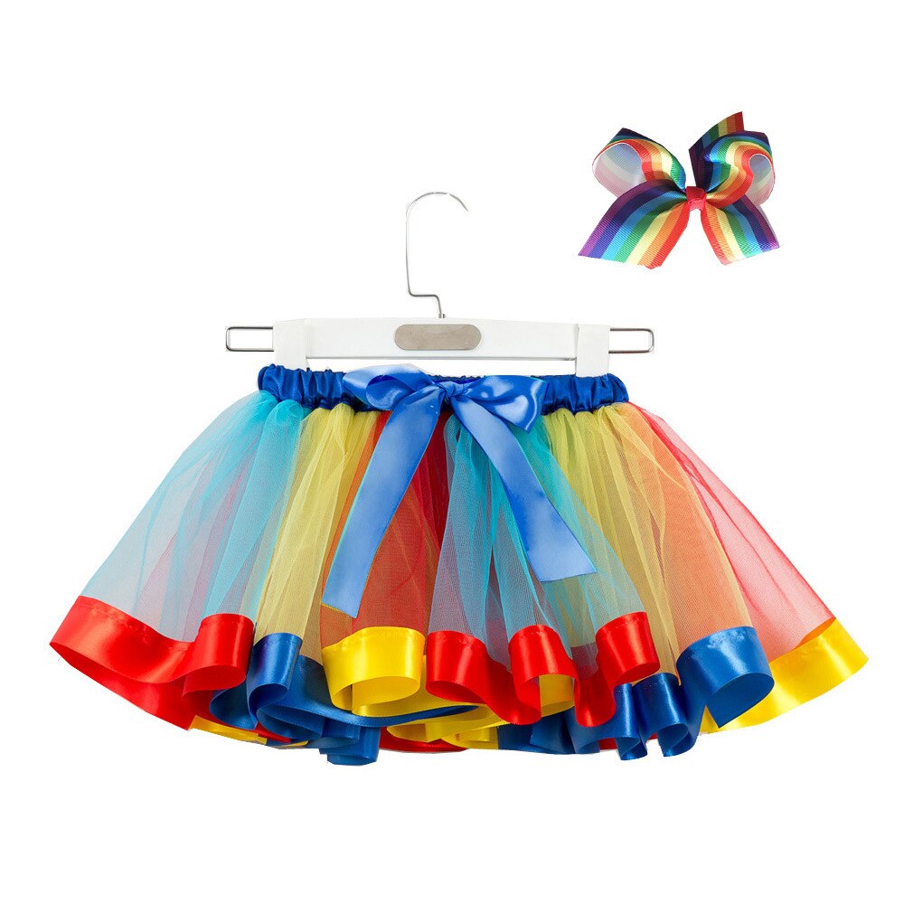 Bow+Tutu Skirt   Girls 12M-8T
