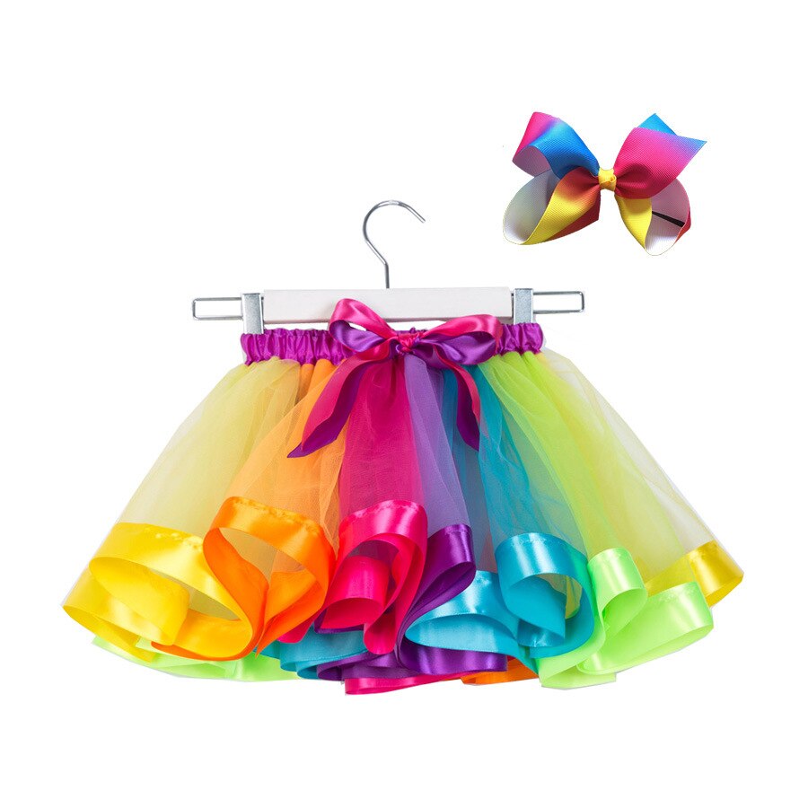 Bow+Tutu Skirt   Girls 12M-8T