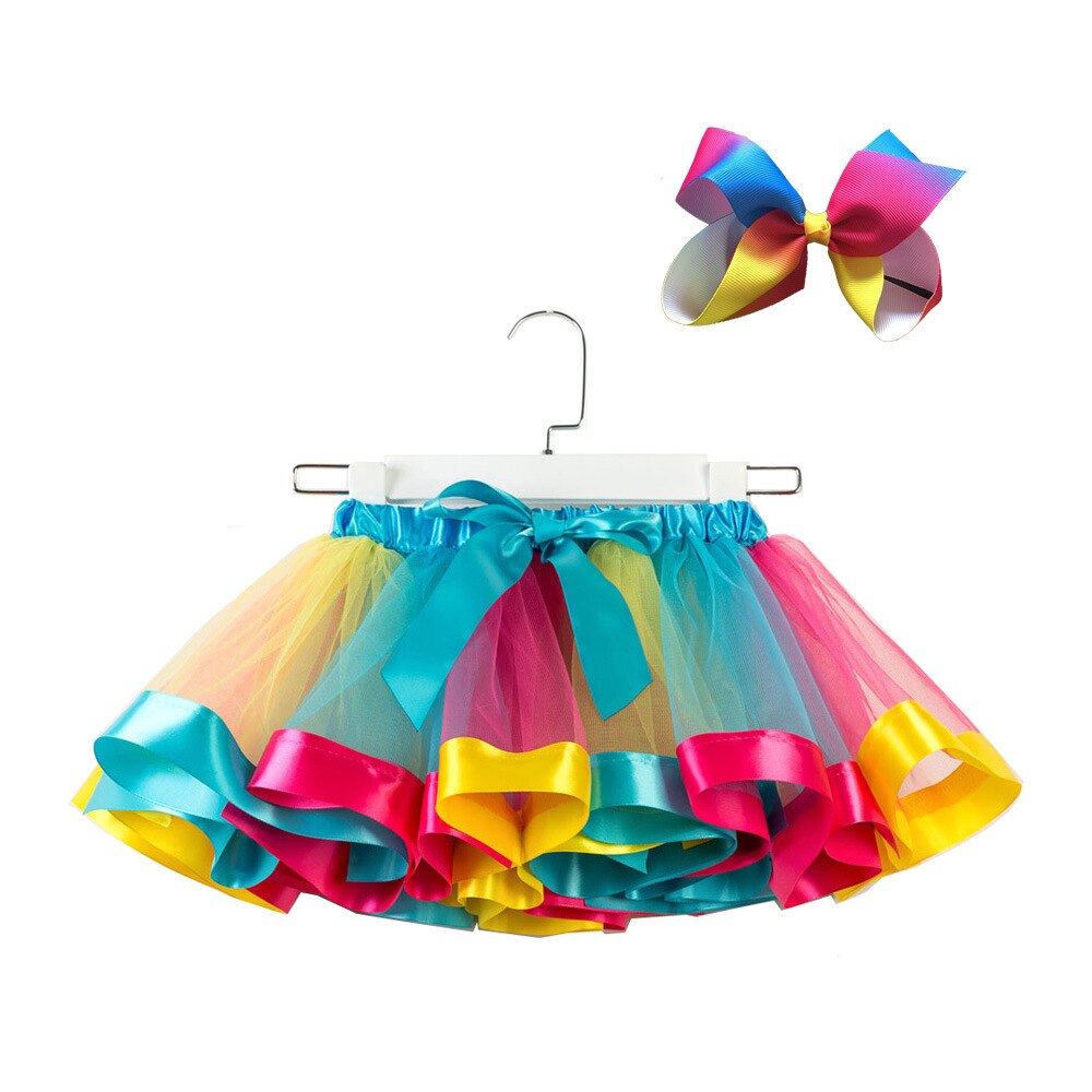 Bow+Tutu Skirt   Girls 12M-8T