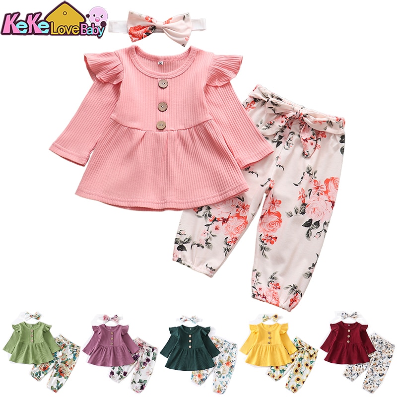 3Pcs Newborn /Baby Girl Clothes 3Pcs Newborn /Baby Girl Clothes