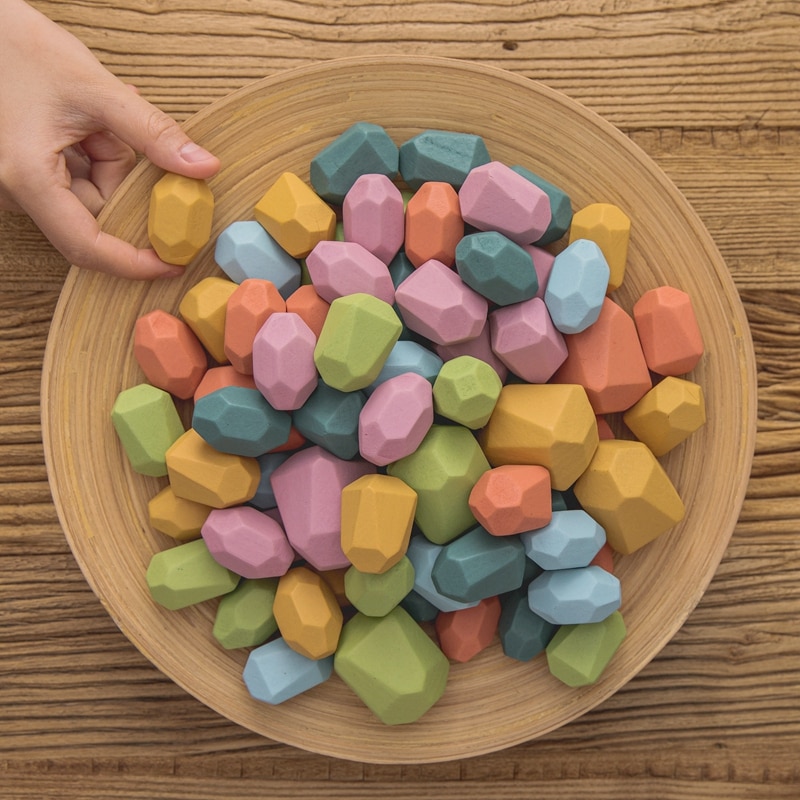 Wooden Jenga Building Blocks Wooden Jenga Building Blocks