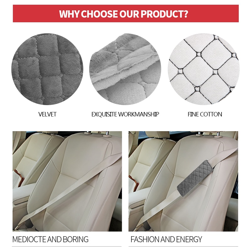 Soft Car Seat Belt Cover Universal Soft Car Seat Belt Cover Universal