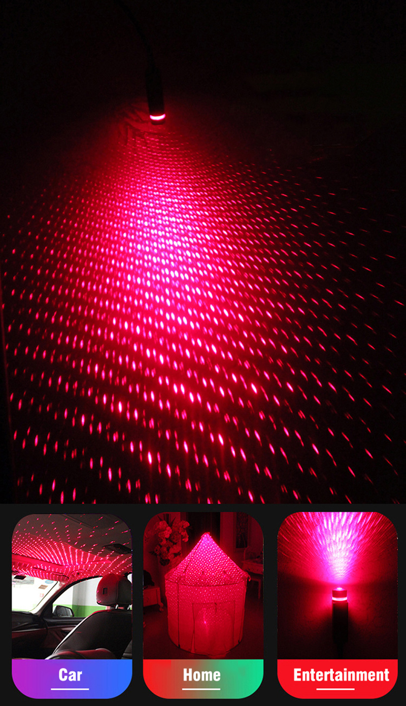 LED Car Roof Star Night Light Projector LED Car Roof Star Night Light Projector