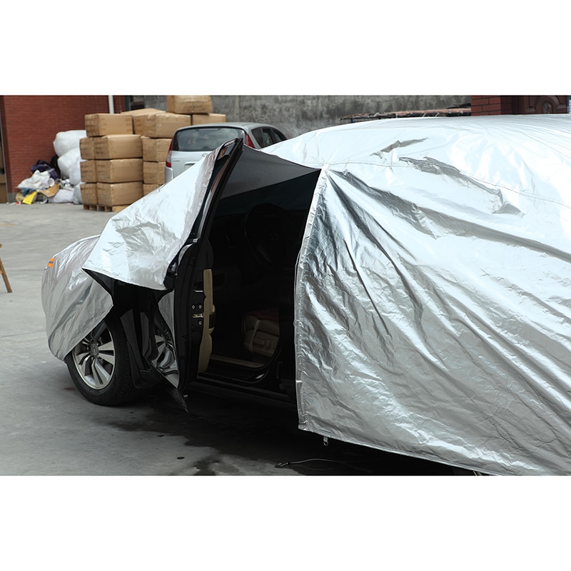 Waterproof car covers with reflector Waterproof car covers with reflector