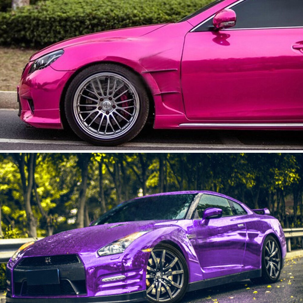 30cmx100cm Chrome Mirror Vinyl Wrap Film 30cmx100cm Chrome Mirror Vinyl Wrap Film