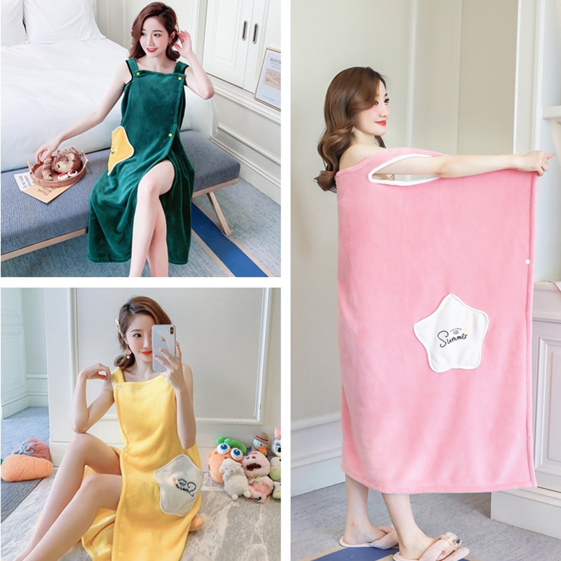 Wearable Bath Towel Wearable Bath Towel