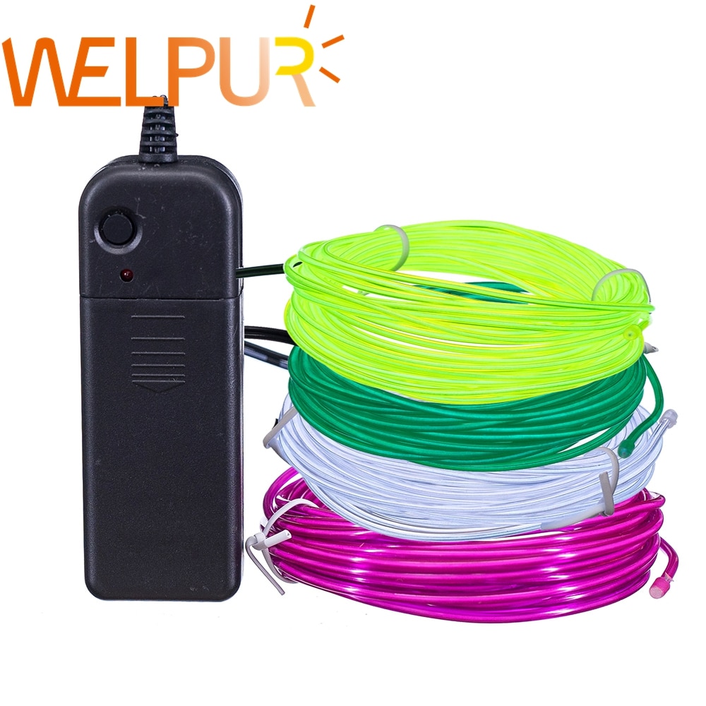 Glow Wire Rope tape /Flexible Neon light Glow Wire Rope tape /Flexible Neon light