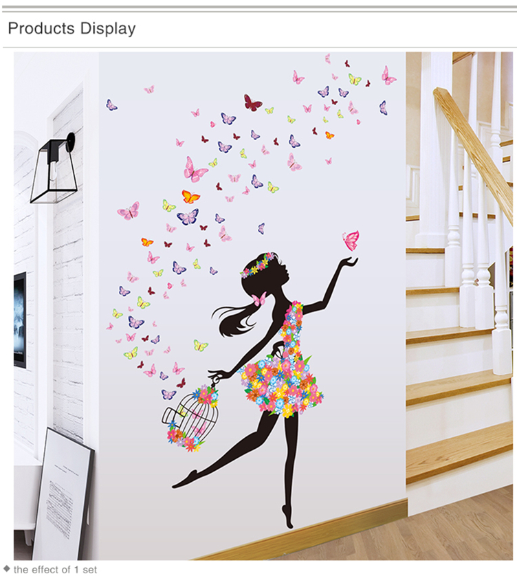 Fairy Girl Wall Stickers Fairy Girl Wall Stickers