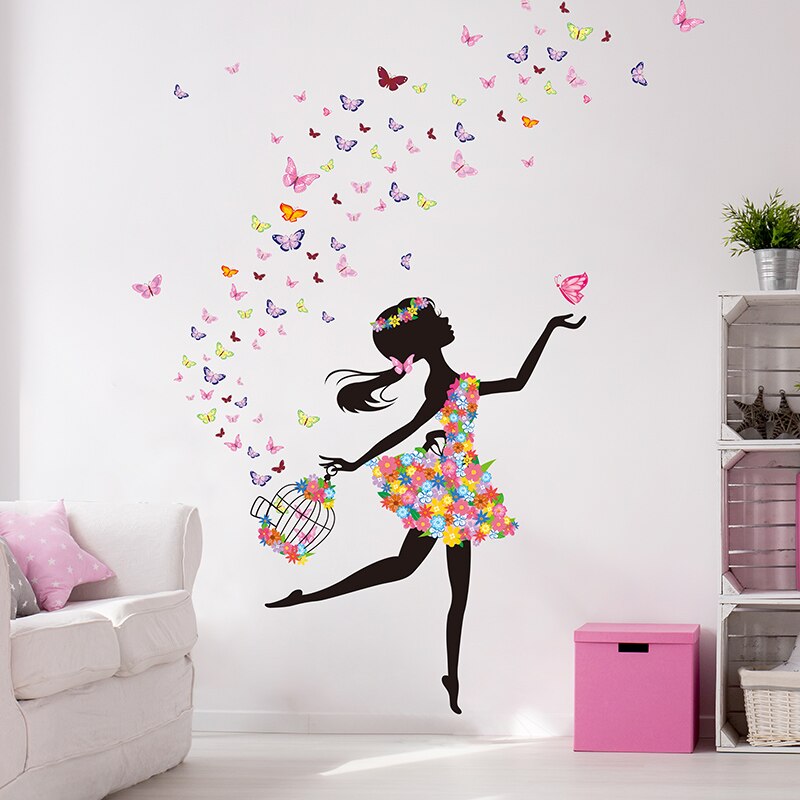 Fairy Girl Wall Stickers Fairy Girl Wall Stickers
