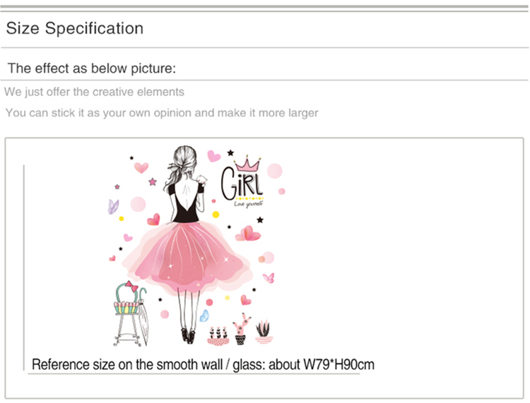 Fairy Girl Wall Stickers Fairy Girl Wall Stickers