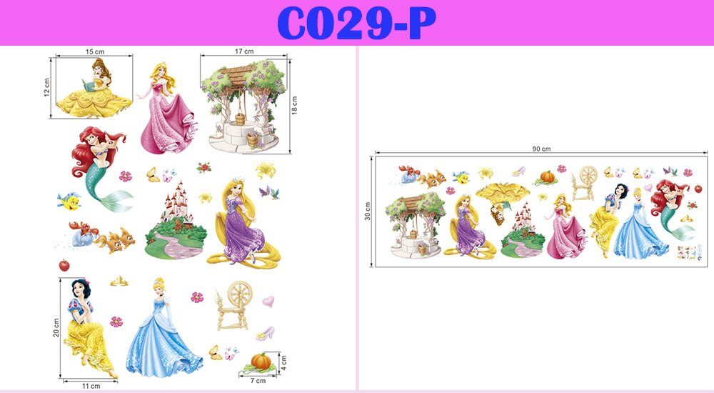 Princess Wall Stickers