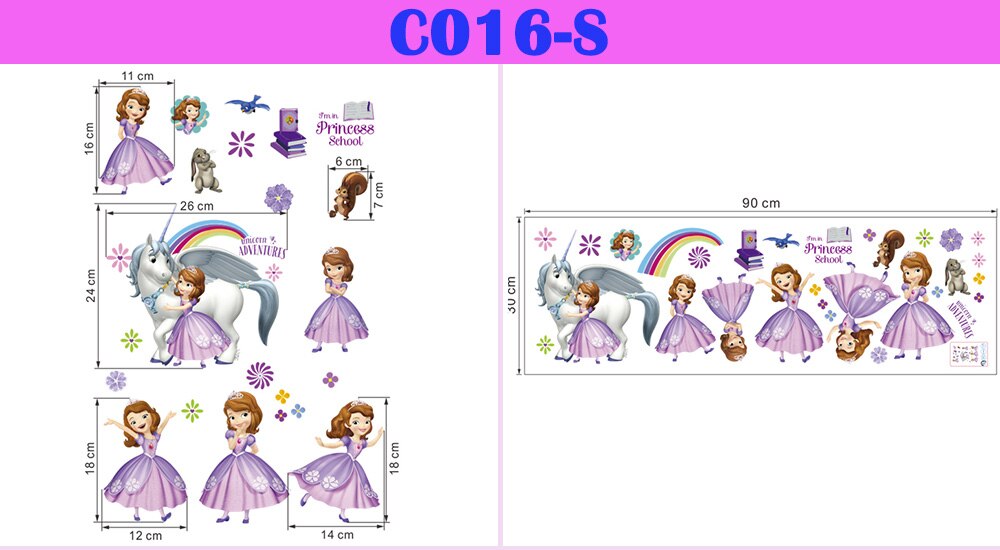 Princess Wall Stickers