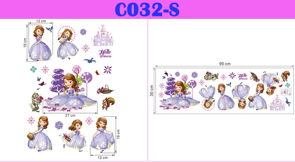 Princess Wall Stickers