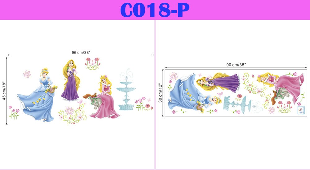 Princess Wall Stickers